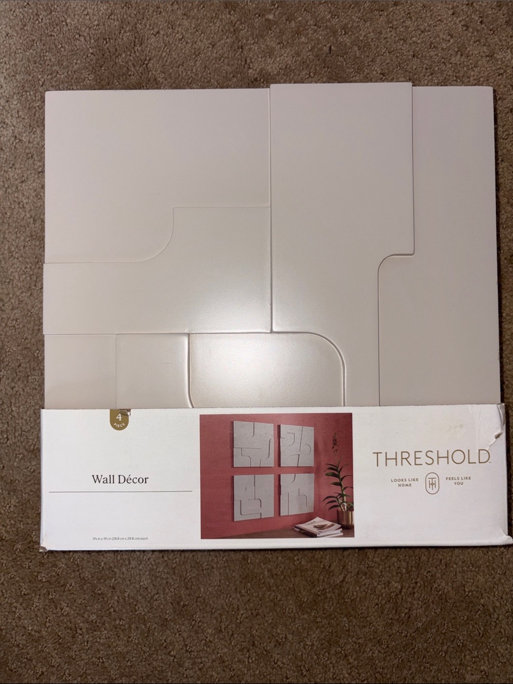 Threshold 4 piece wall art